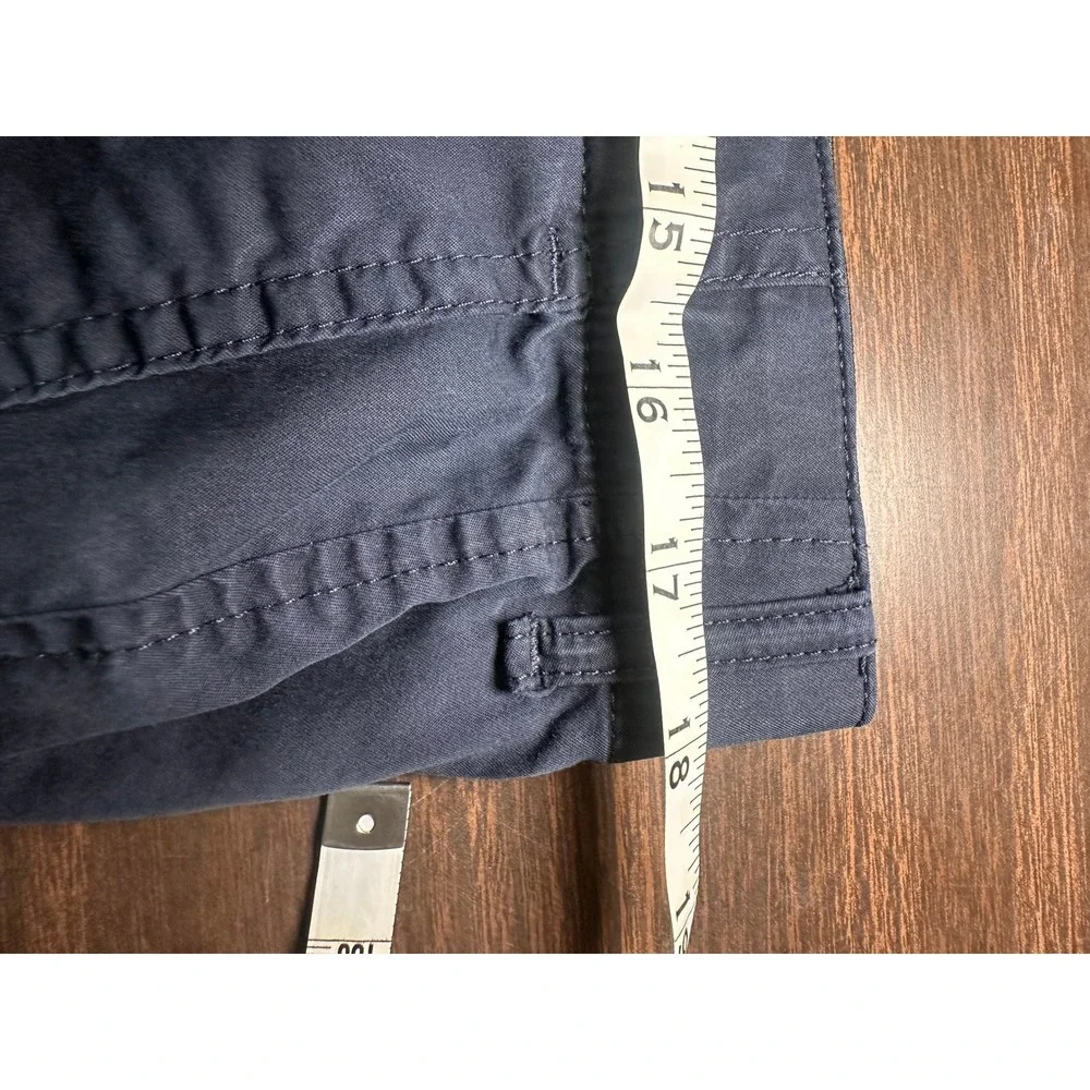 Abercrombie &‎ Fitch Mens All Day Stretch Shorts Navy Blue Size L 7 Inch Inseam